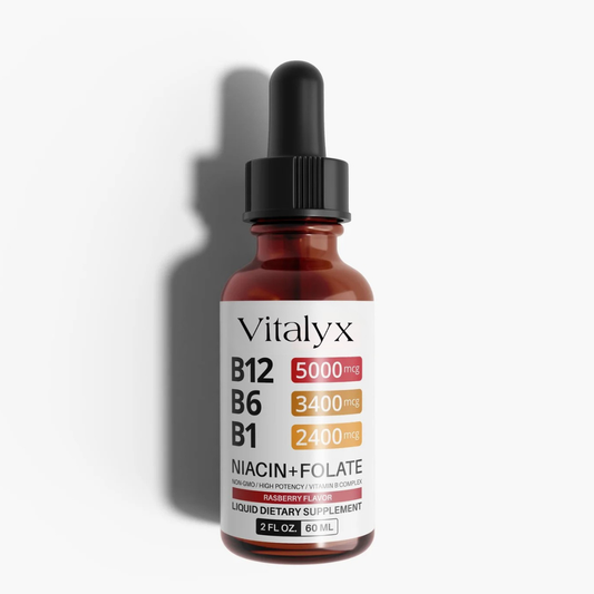 5-in-1 Vitamin B12 Raspberry Flavor