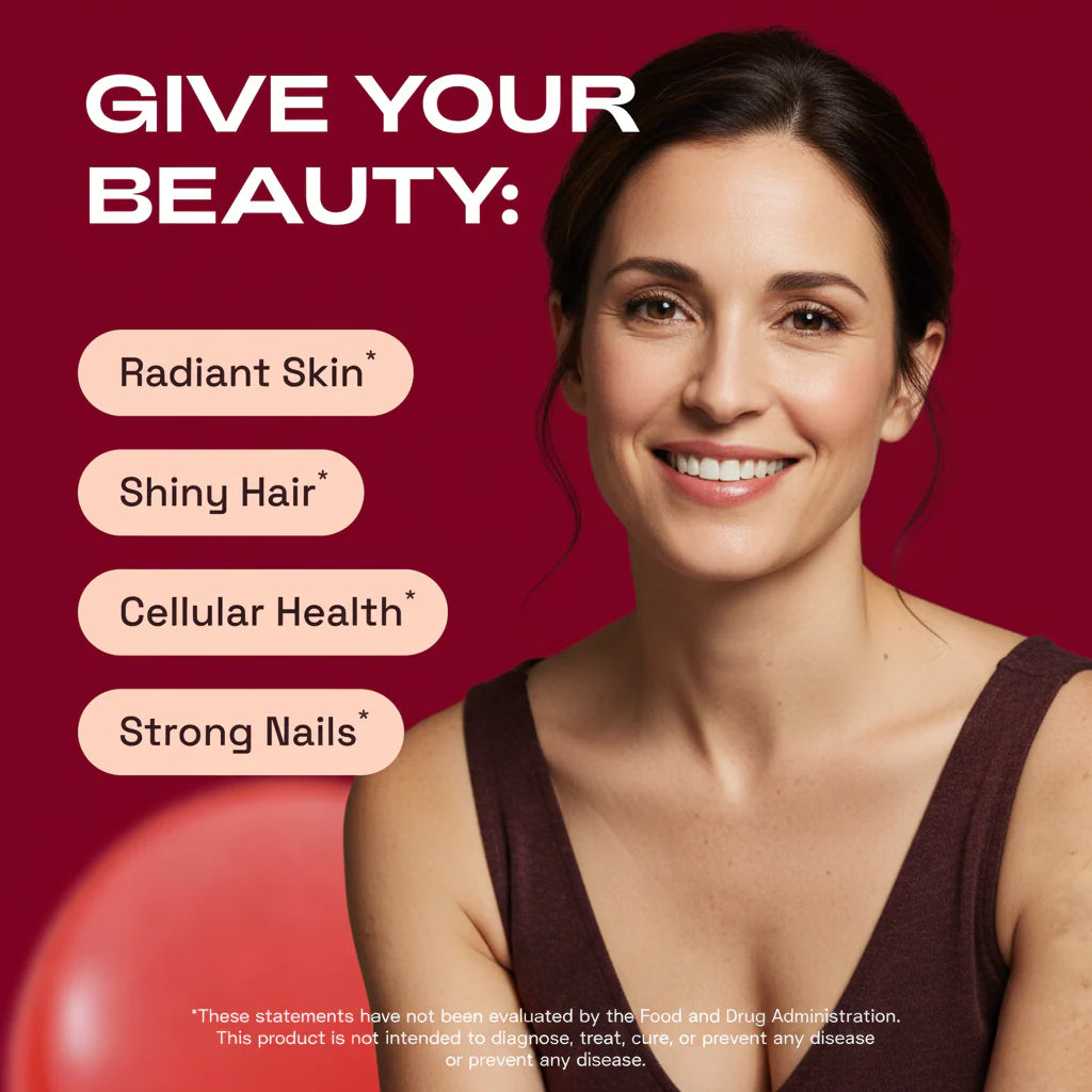 Vitalyx™ Beauty Complex – Ca-AKG, MSM, Hyaluronic Acid, Biotin